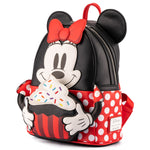 Disney Minnie Mouse Sprinkle Cupcake Cosplay Mini Backpack Side View
