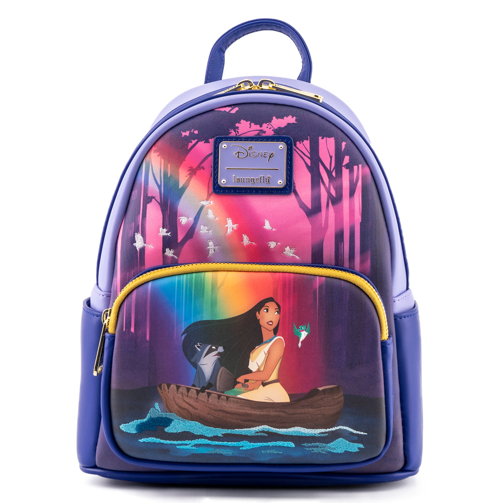 Pocahontas Just Around the Riverbend Mini Backpack Front View-zoom