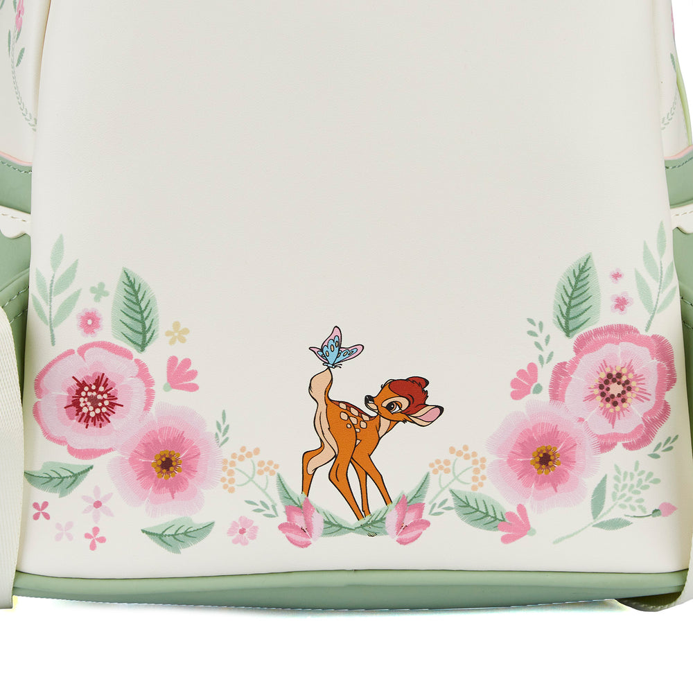 Bambi Spring Time Mini Backpack Closeup Artwork View-zoom