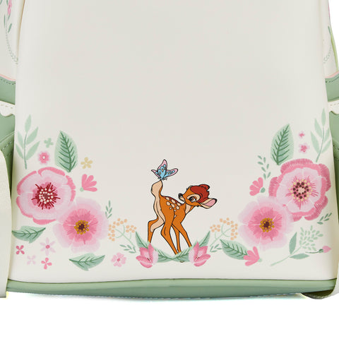 Bambi Spring Time Mini Backpack Closeup Artwork View