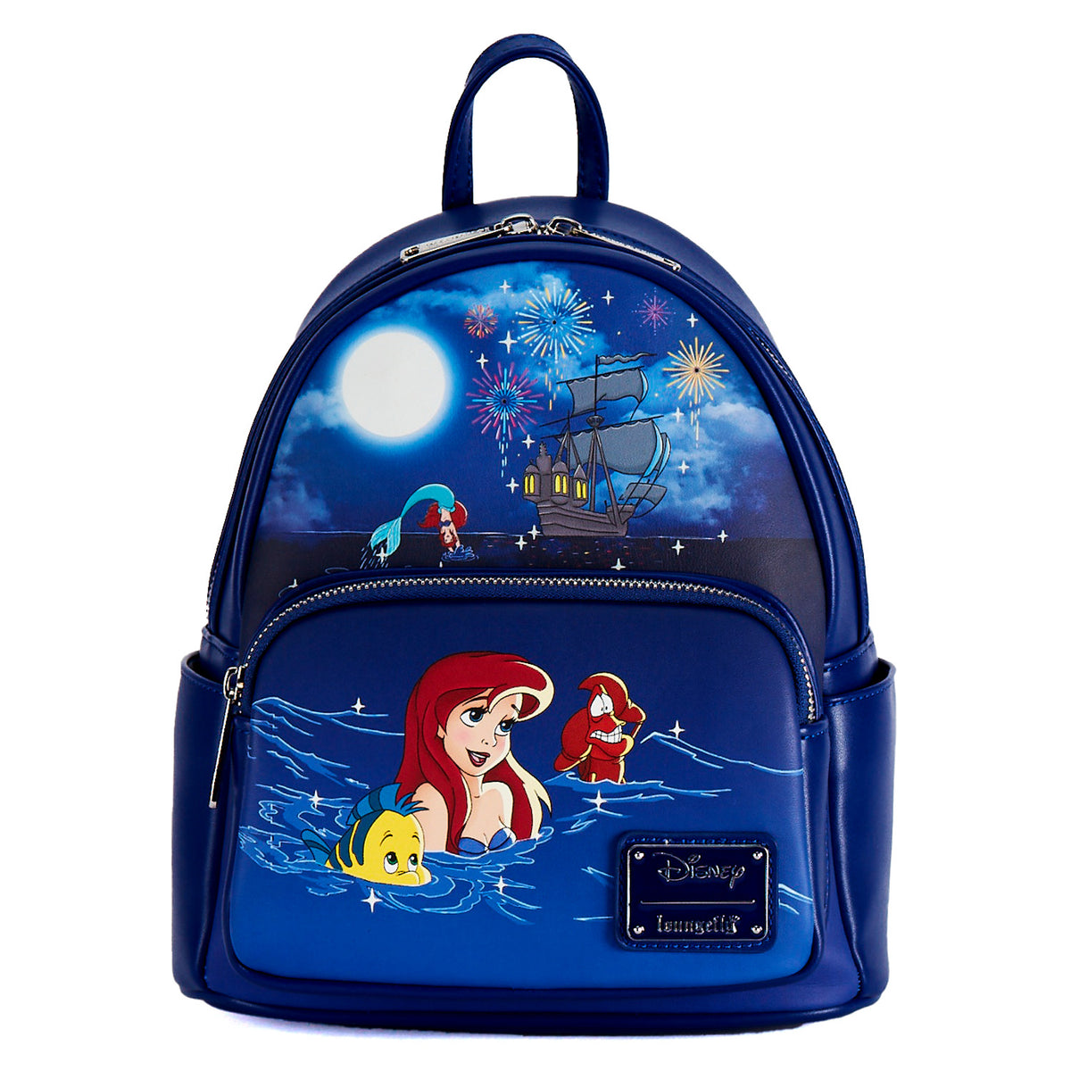 Loungefly Little Mermaid Ombre Scales Mini Backpack