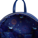 The Little Mermaid Ariel Fireworks Glow and Light Up Mini Backpack Inside Lining View