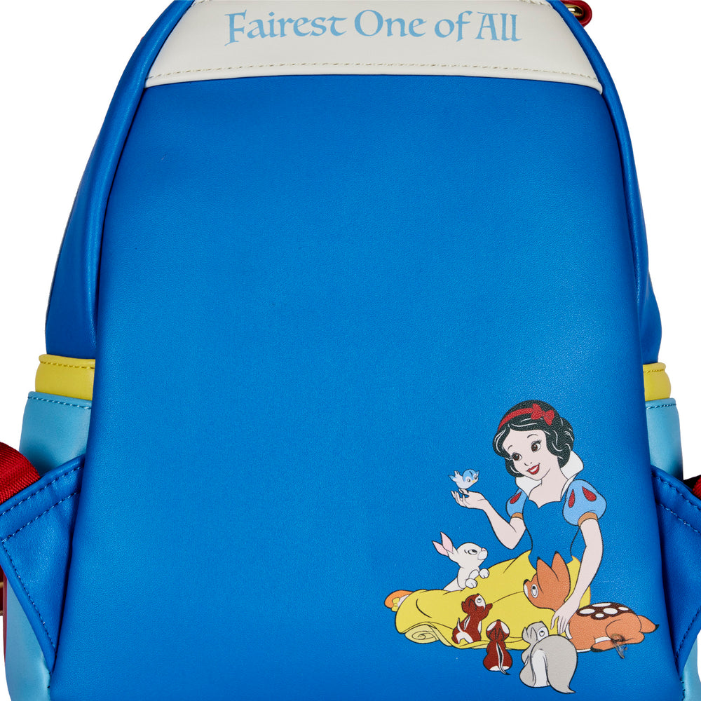 Snow White Bow Cosplay Mini Backpack Back Artwork View-zoom