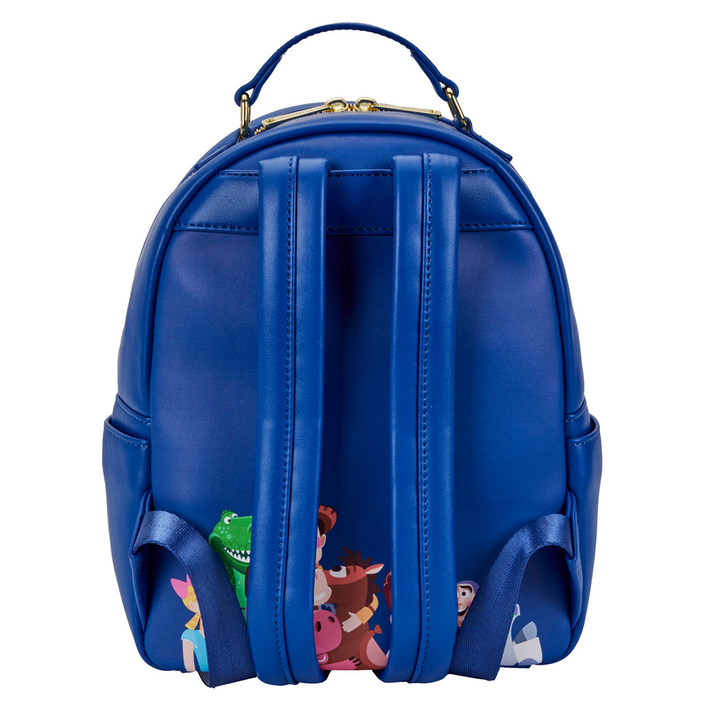 Toy Story Ferris Wheel Movie Moment Mini Backpack Back View-zoom