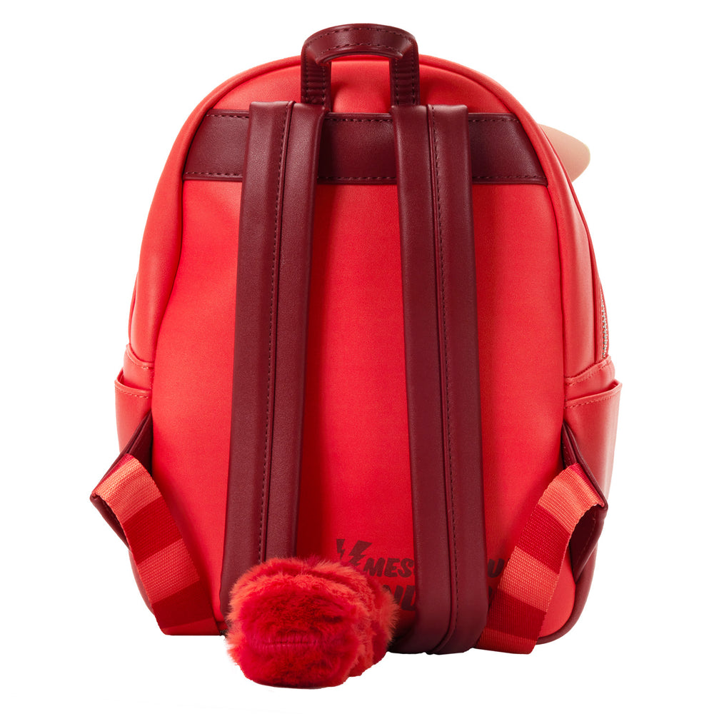 Turning Red Panda Cosplay Mini Backpack Back View-zoom