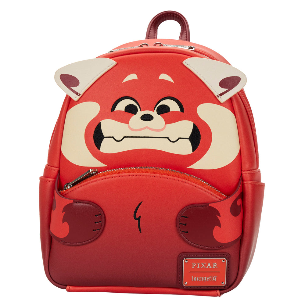 Turning Red Panda Cosplay Mini Backpack Front View-zoom