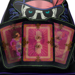 The Princess and the Frog Dr. Facilier Glow and Lenticular Mini Backpack Closeup View