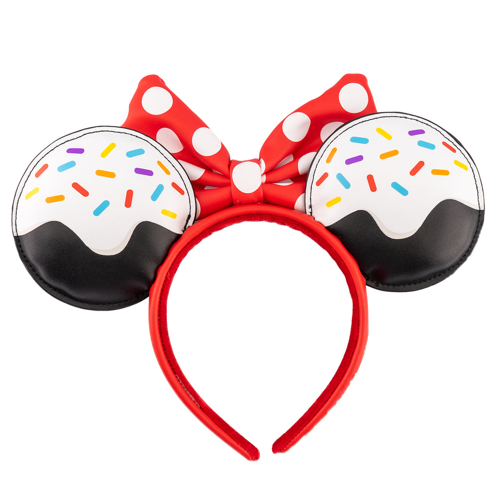 Disney Minnie Mouse Sprinkle Cupcake Ears Headband Back View-zoom