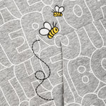 Loungefly Disney Winnie the Pooh Oh Bother Print Hoodie Closeup Bee View