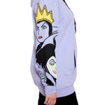Villains Club Good to be Bad Hoodie Closeup Side Model View