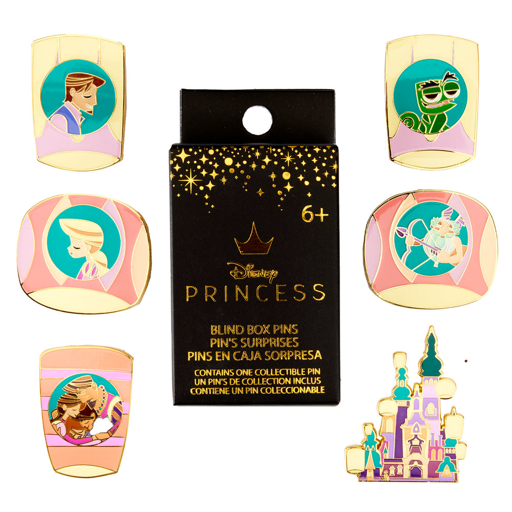 Tangled Rapunzel Lanterns Blind Box Pin Front View-zoom