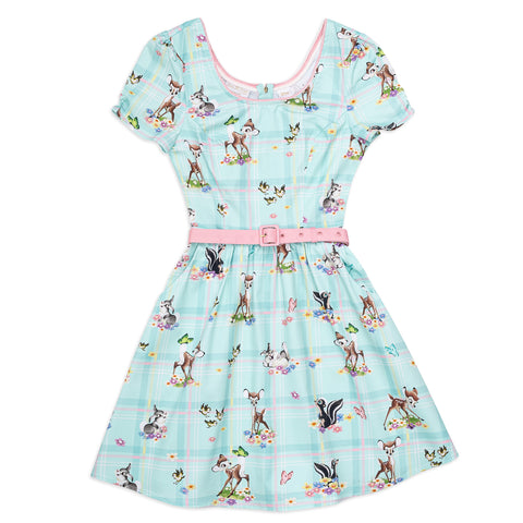 Disney Stitch Shoppe Bambi "Laci" Dress Front Flat View