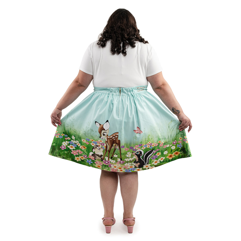 Disney Stitch Shoppe Bambi "Sandy" Skirt Back Model View-zoom