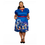 Stitch Shoppe Snow White Lauren Dress Full Length Front Model View