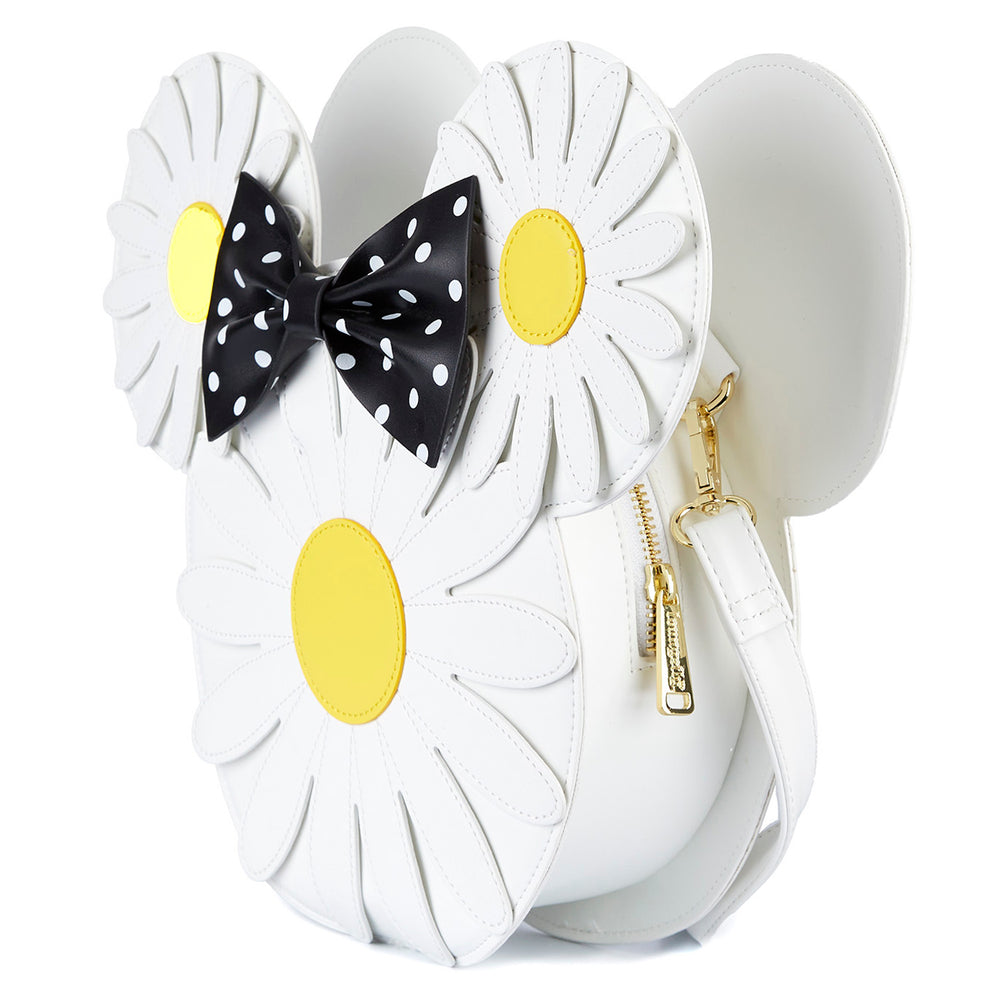 Minnie Mouse Daisy Crossbody Bag Side View-zoom