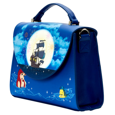 The Little Mermaid Ariel Fireworks Crossbody Bag Side View