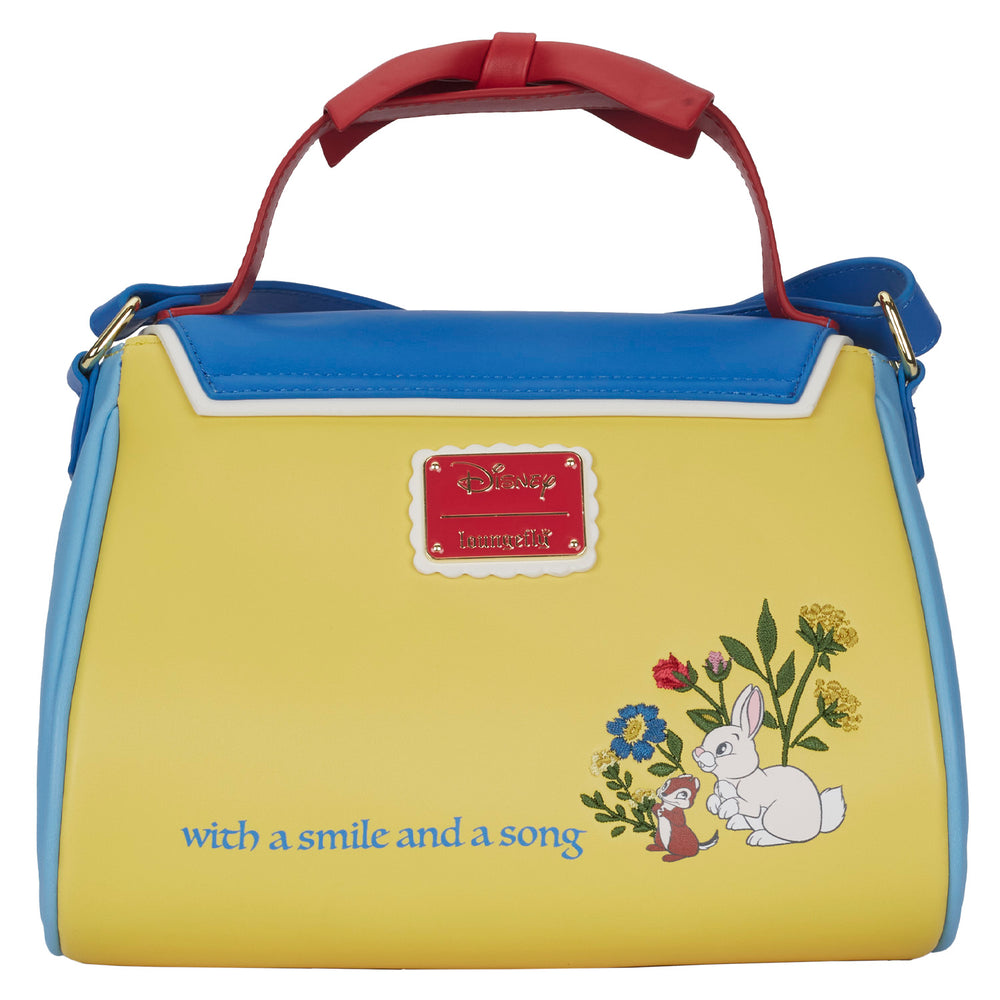 Snow White 85th Anniversary Cosplay Crossbody Bag Back View-zoom