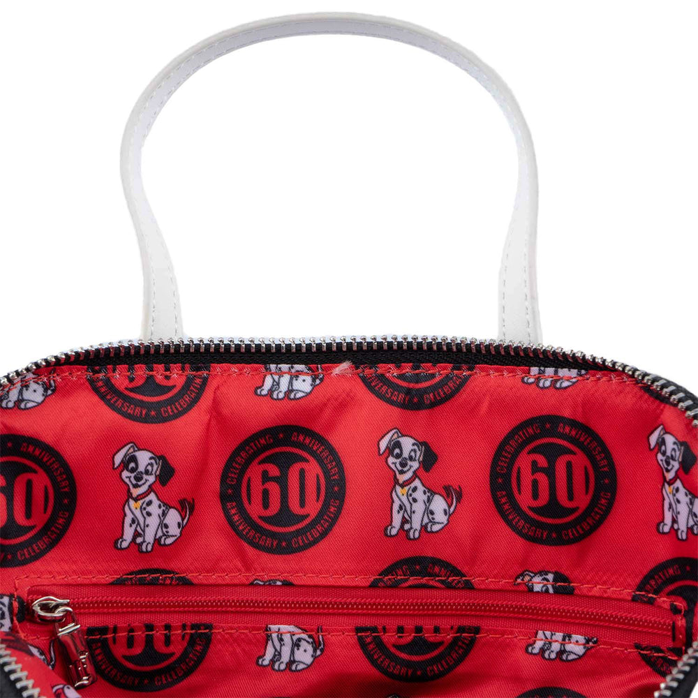 Disney 101 Dalmatians 70th Anniversary Cosplay Crossbody Bag Inside Lining View-zoom