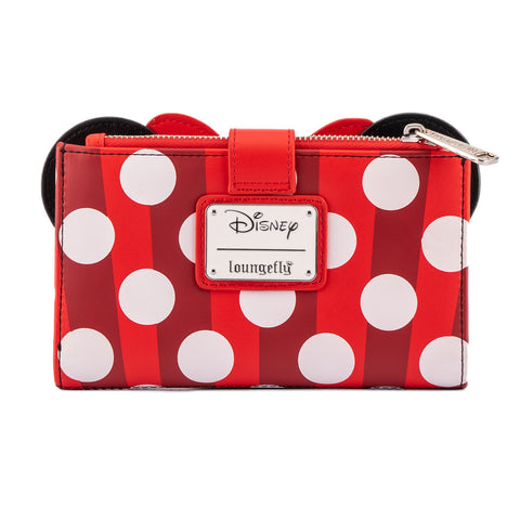 Disney Minnie Mouse Sprinkle Cupcake Cosplay Flap Wallet Back View