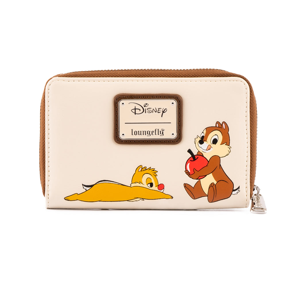 Disney Chip and Dale Sweet Treats Zip Around Wallet Back View-zoom