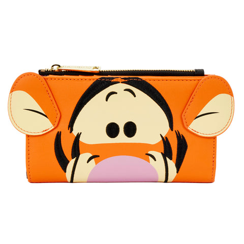 Winnie the Pooh Tigger Cosplay Flap Wallet Front View
