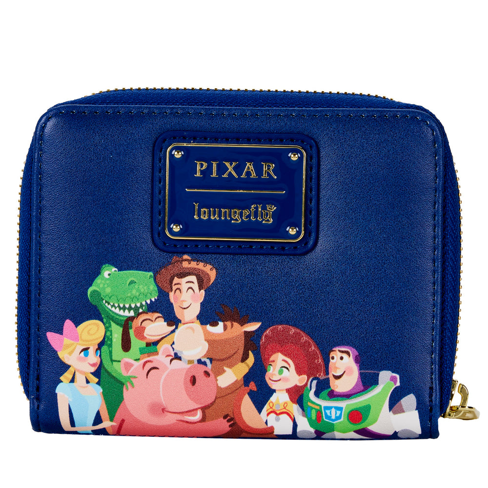 Toy Story Ferris Wheel Movie Moment Zip Around Wallet Back View-zoom