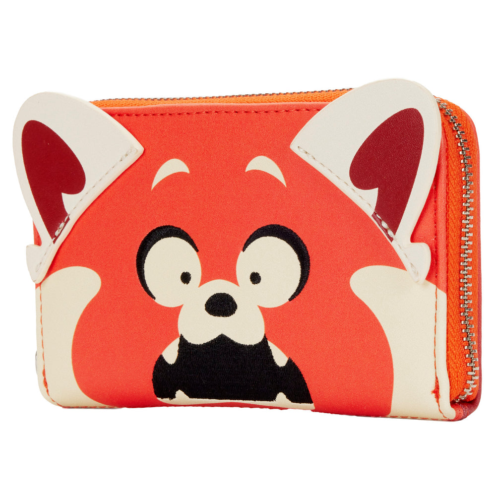 Turning Red Panda Cosplay Zip Around Wallet Side View-zoom