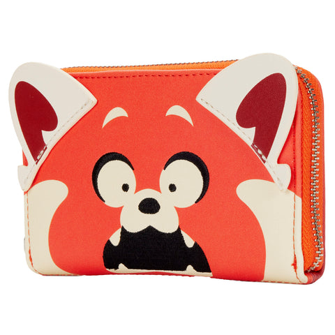 Turning Red Panda Cosplay Zip Around Wallet Side View