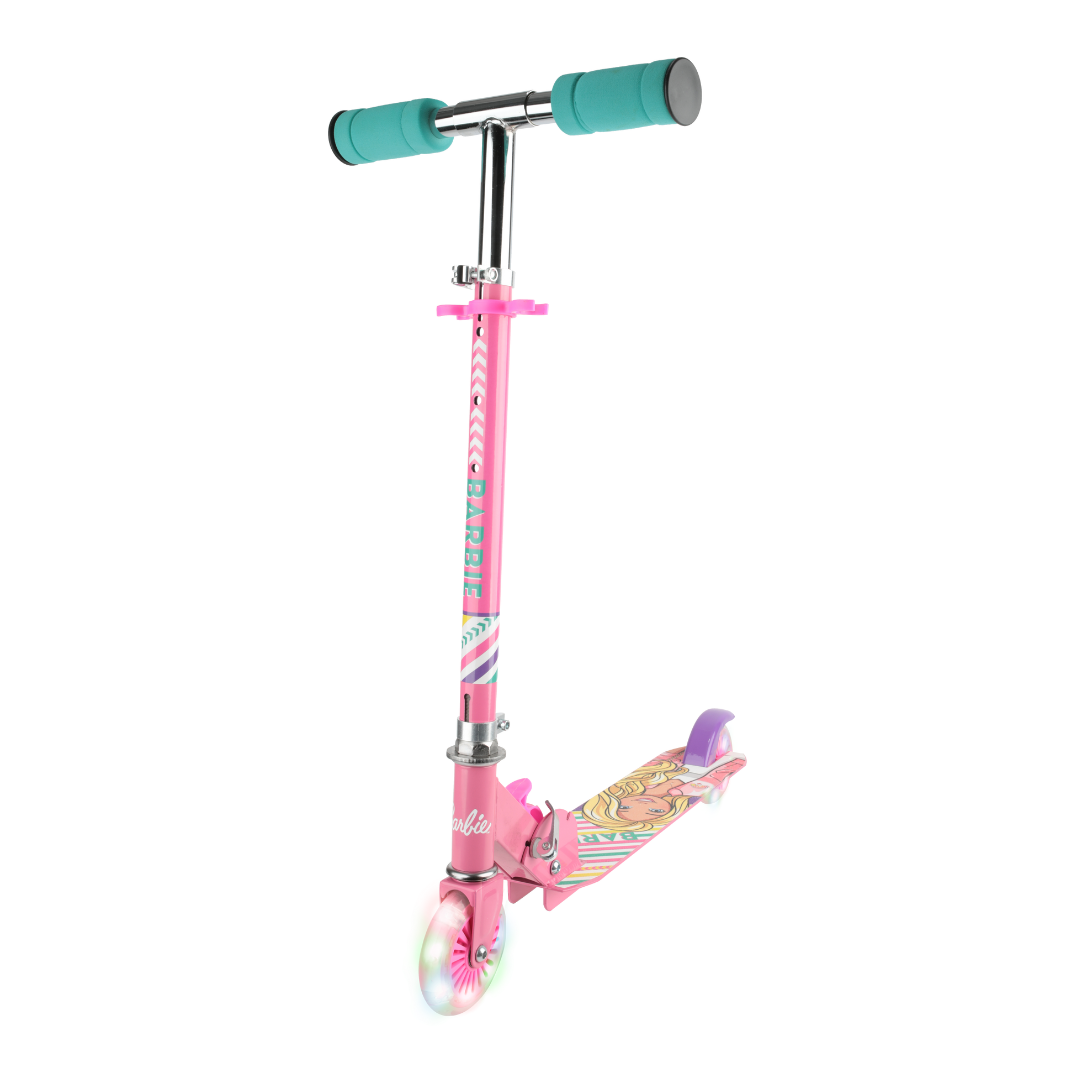 basketbal Het verkeer Barbie Light Up Wheels Scooter – RideVoyager
