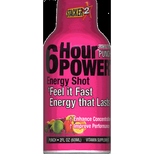 6 Hour Power By Stacker 2 Punch 12 Count Wholesale