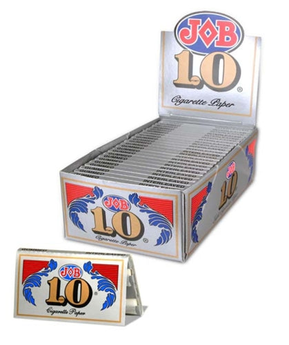 Job Silver 1.0 Cigarette Rolling Papers 24 Count Pythonbrands