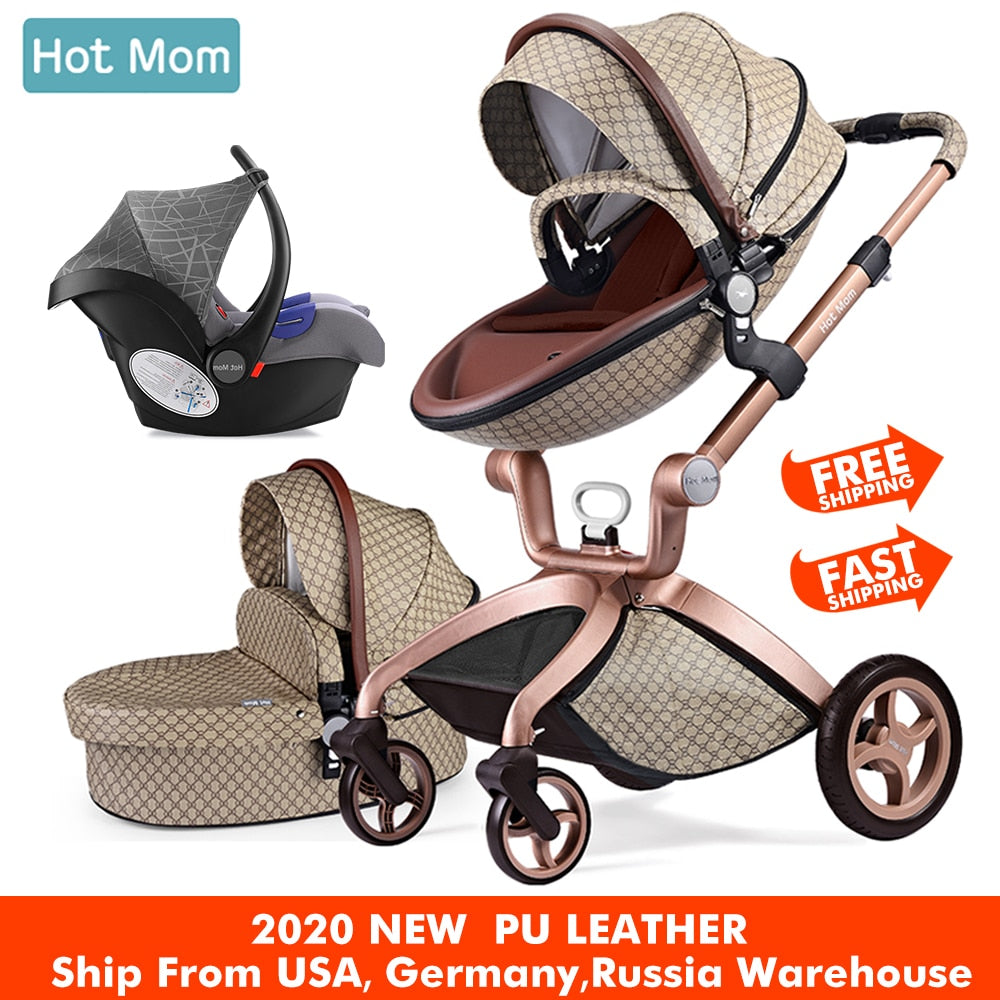 hot mom travel system pram