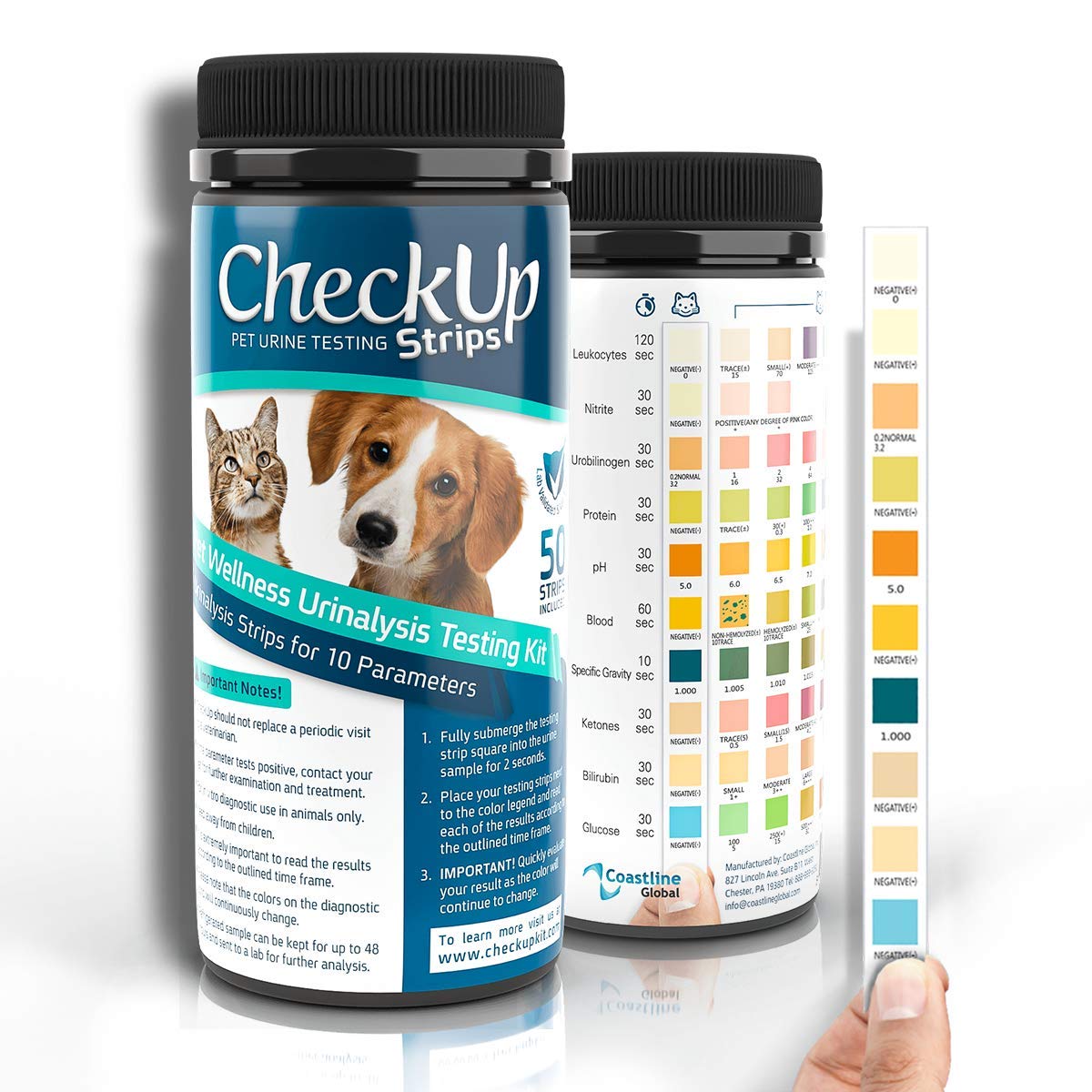 how can i test my dogs urine at home