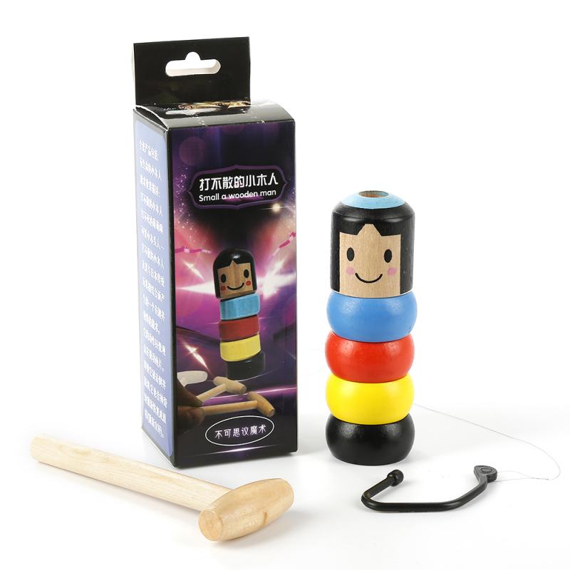 unbreakable magic man wooden toy