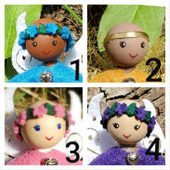 Bald fairy dolls Chemo Childhood Cancer