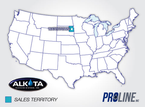 Alkota Proline Sales Territories