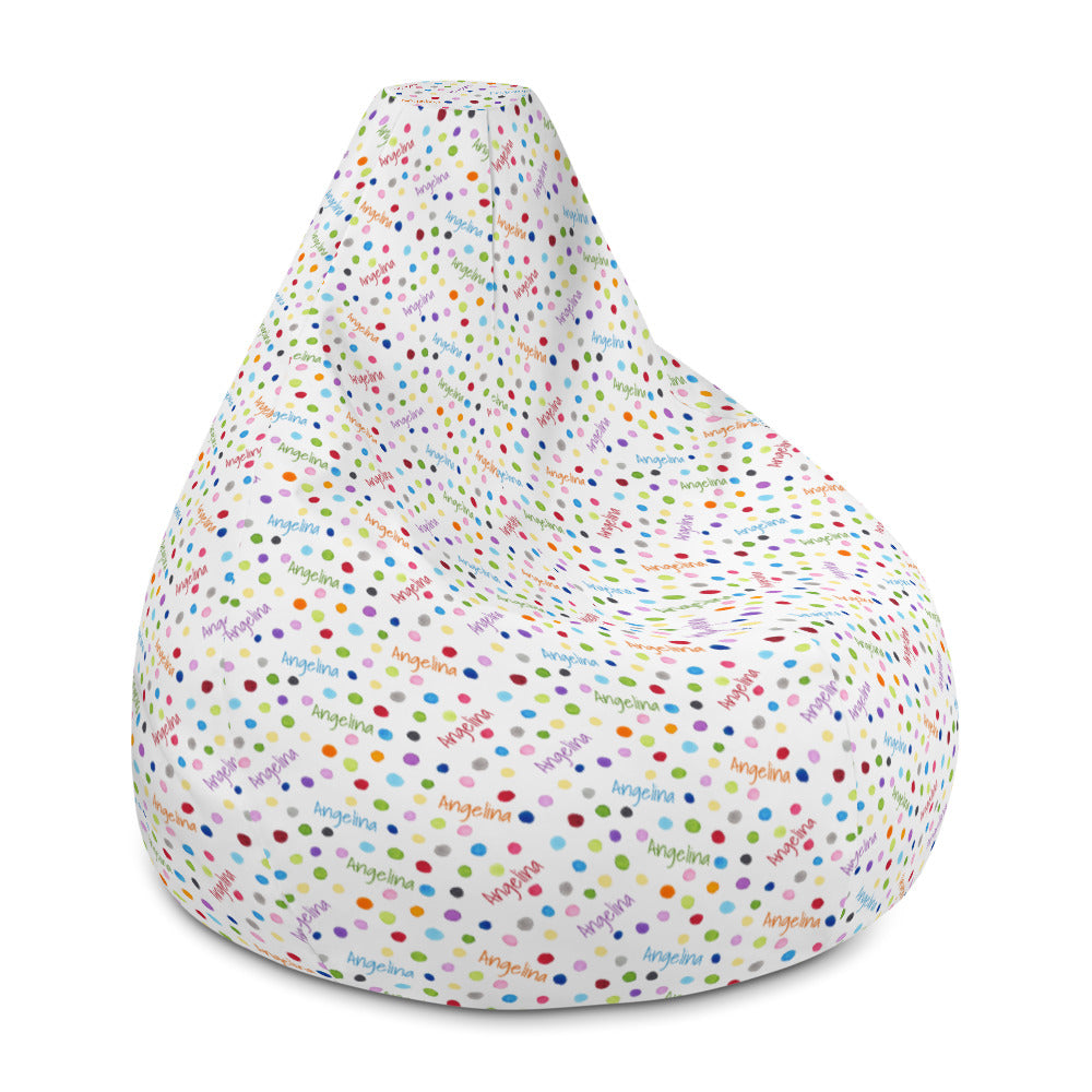 star print bean bag