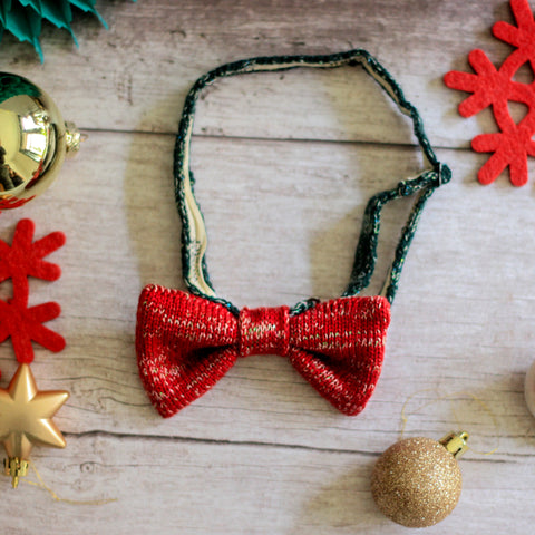 Wool & Water Christmas Bow Tie