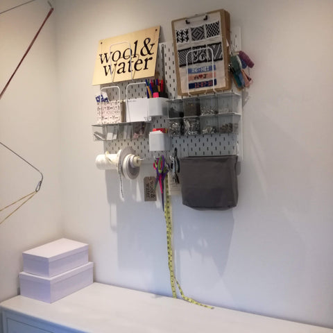 Wool & Water Pegboard