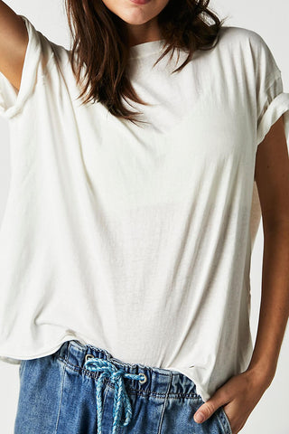 Free People Nina Tee Ivory