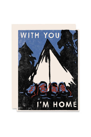 With You I'm Home Card