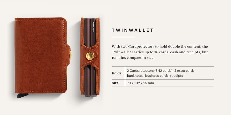 leather twinwallet by secrid