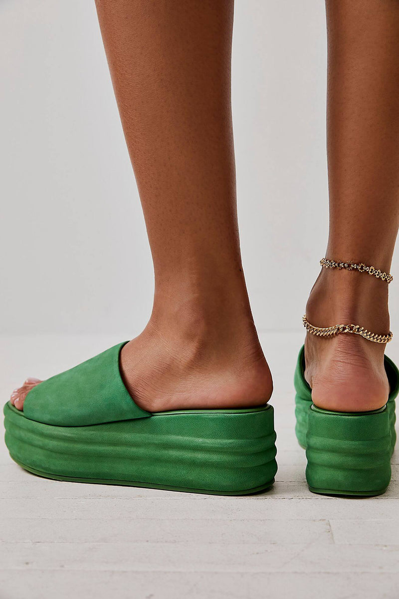 kelly green platform sandal free people