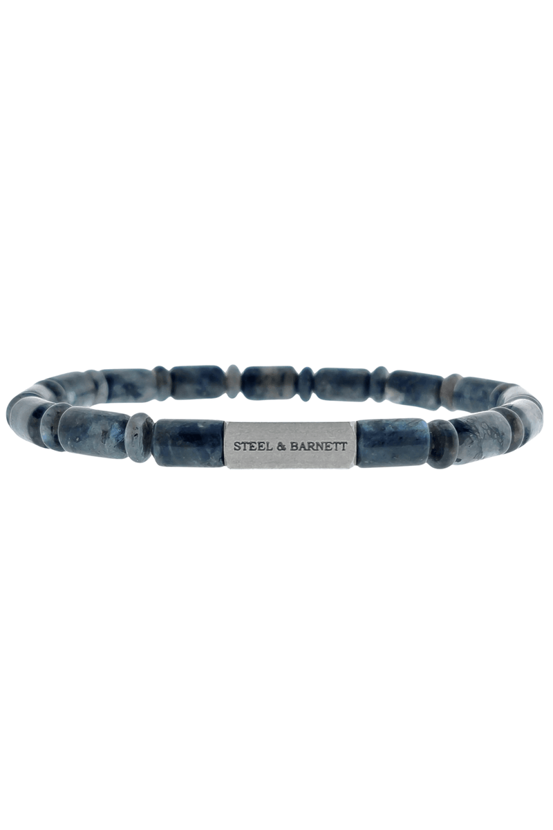 Steel & Barnett Mens Stones Colorful Bracelet