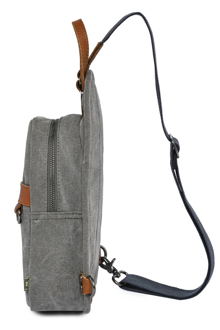 TSD Mens Agave Canvas Unisex Sling Bag