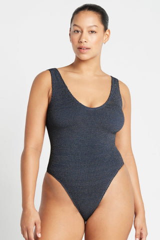 bond eye mara one piece navy lurex