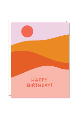 Desert Birthday Card | Odd Daughter Paper Co. | Kariella