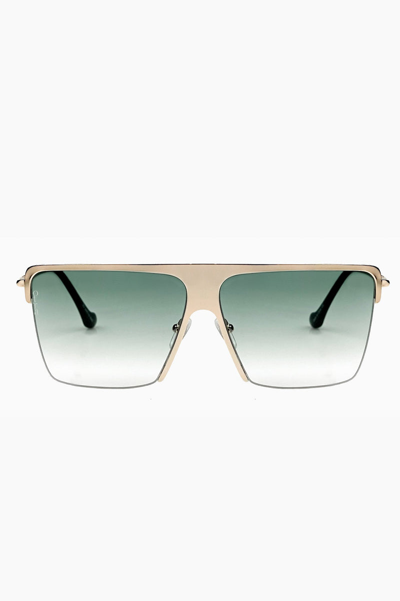 hamptons sunglasses gold fade otra eyewear