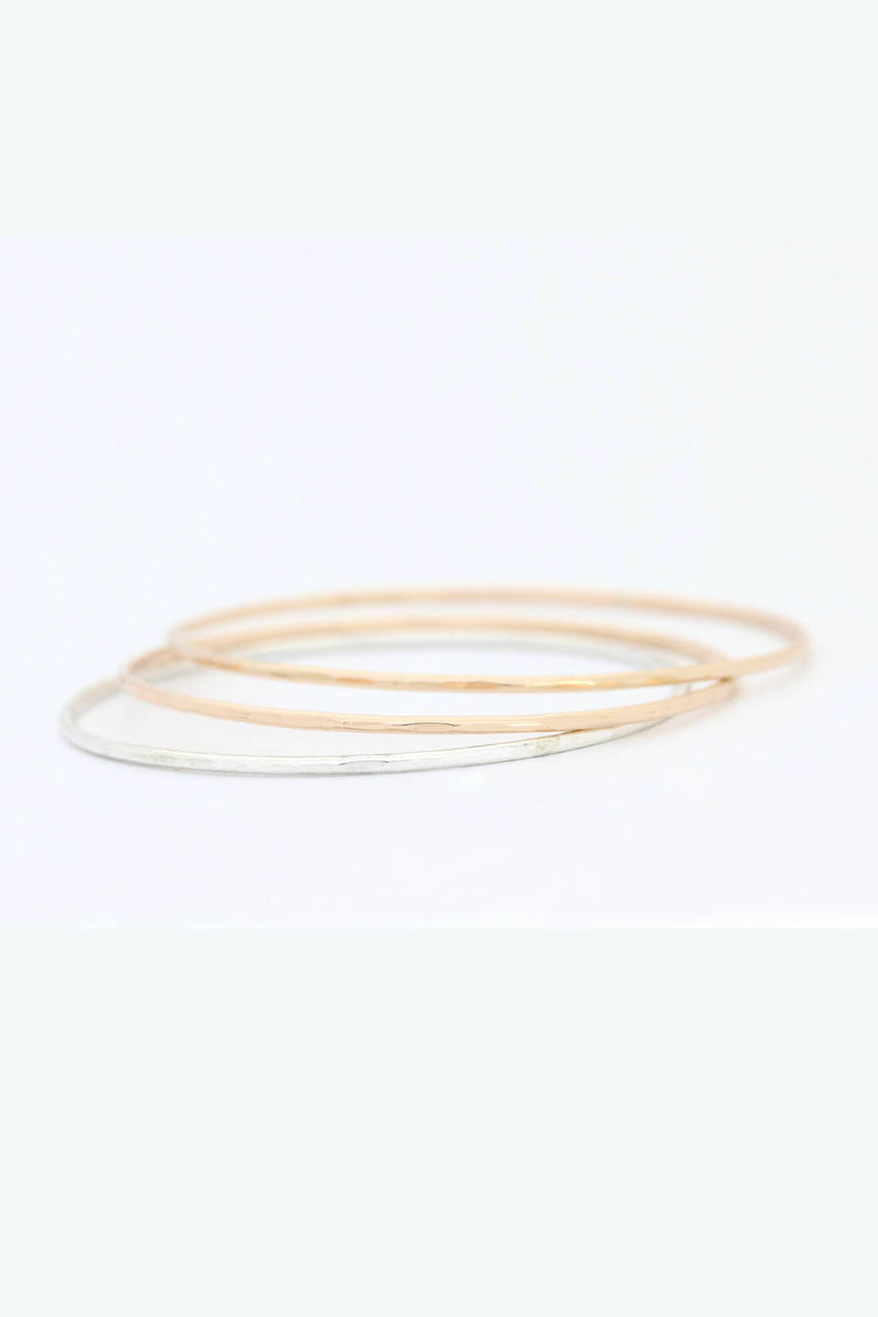 Thin Bangle Bracelet - Kariella