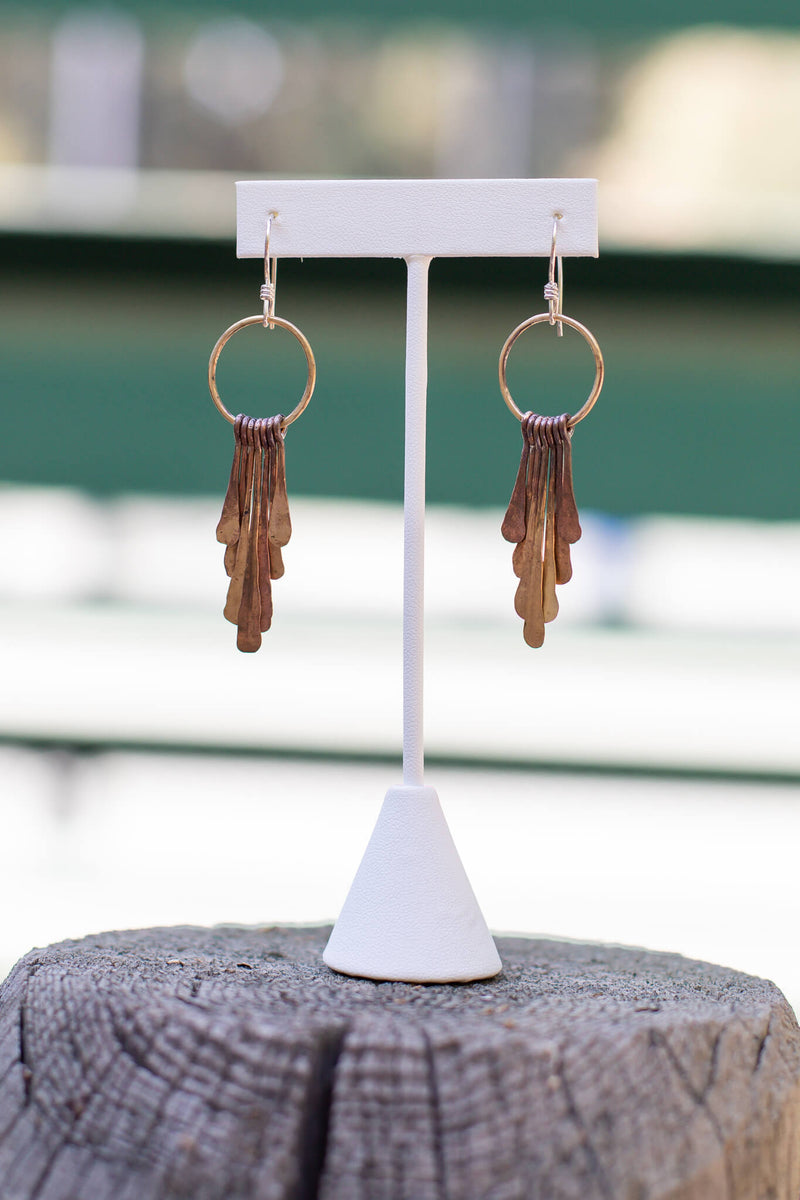 Small Fringe Earrings - Kariella